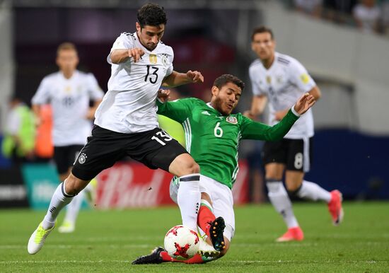 Football. 2017 FIFA Confederations Cup. Germany vs. Mexico