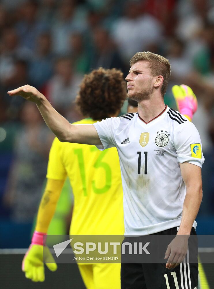 Football. 2017 FIFA Confederations Cup. Germany vs. Mexico