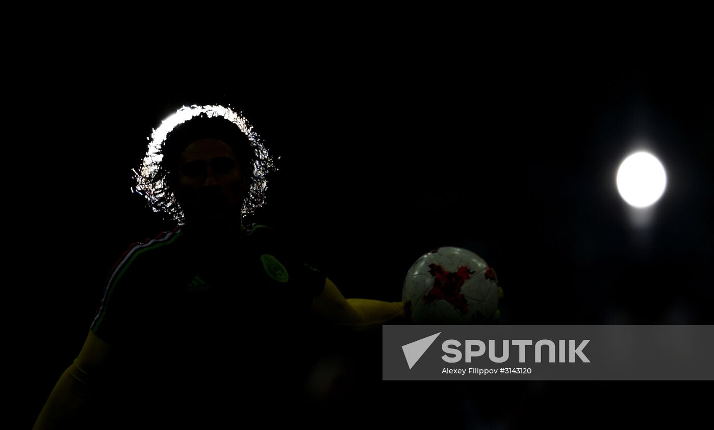 Football. 2017 FIFA Confederations Cup. Germany vs. Mexico