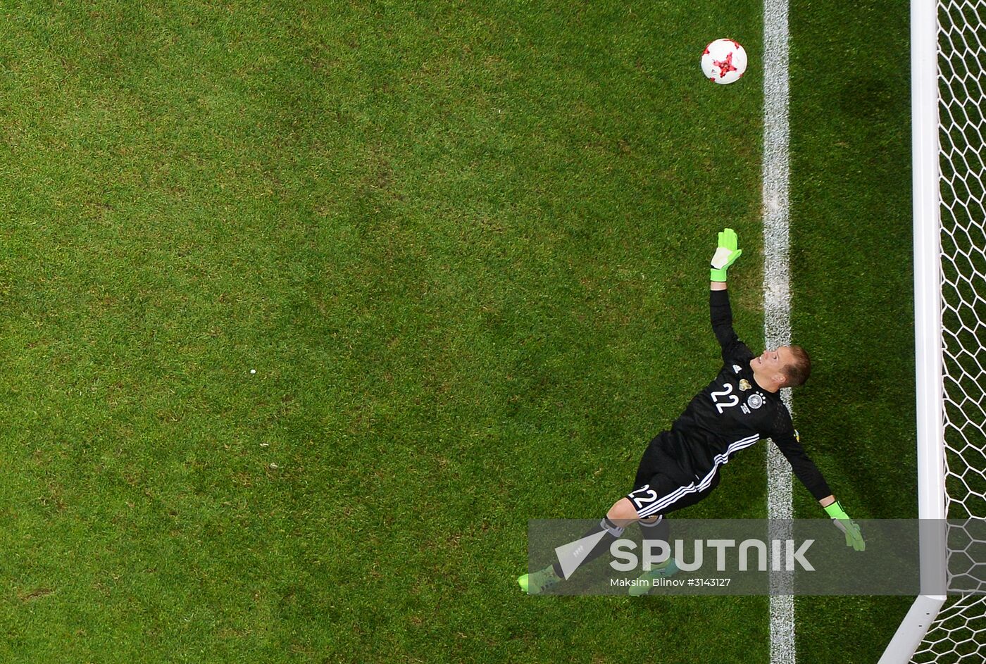 Football. 2017 FIFA Confederations Cup. Germany vs. Mexico