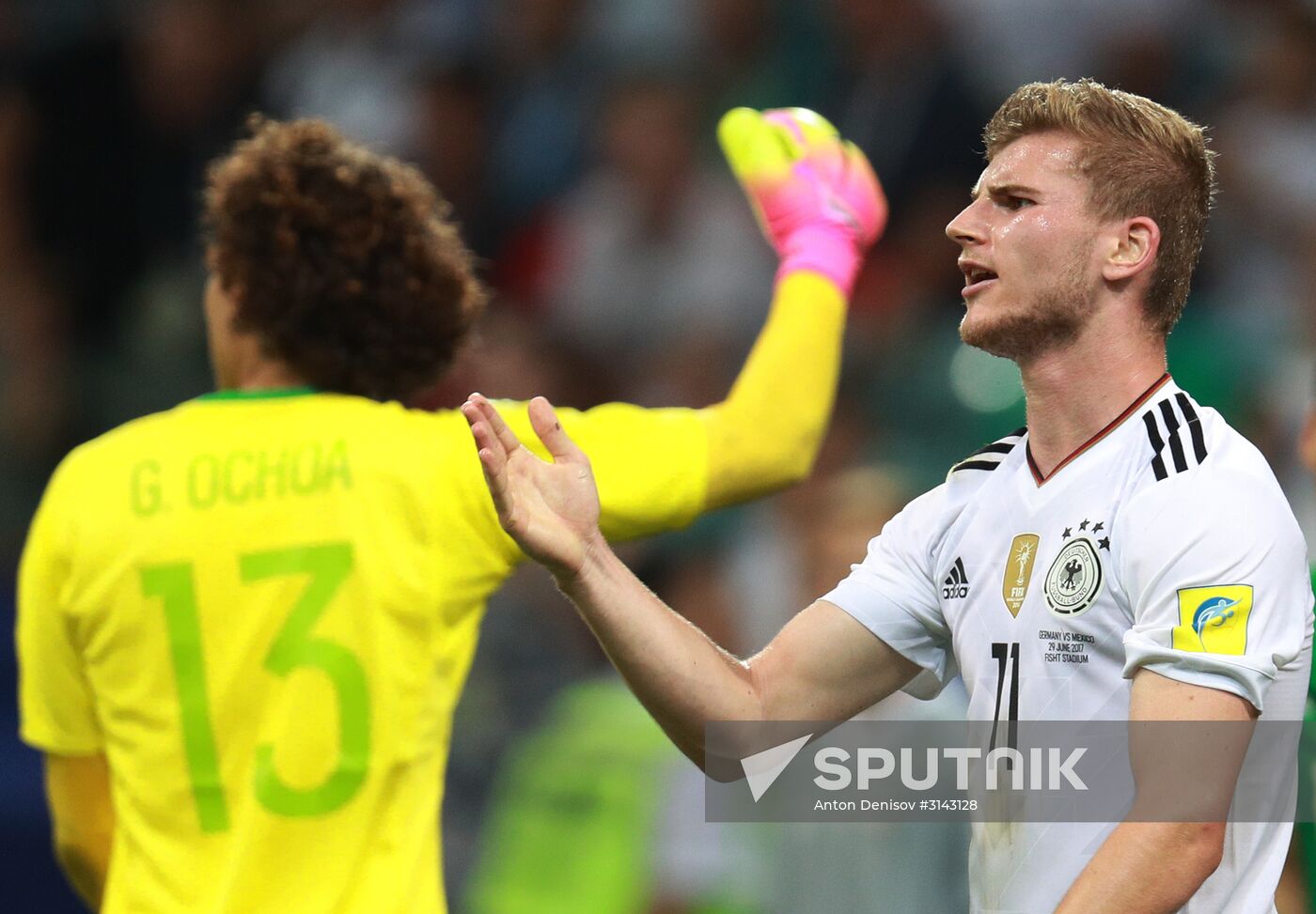 Football. 2017 FIFA Confederations Cup. Germany vs. Mexico