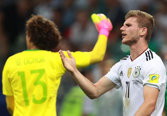 Football. 2017 FIFA Confederations Cup. Germany vs. Mexico