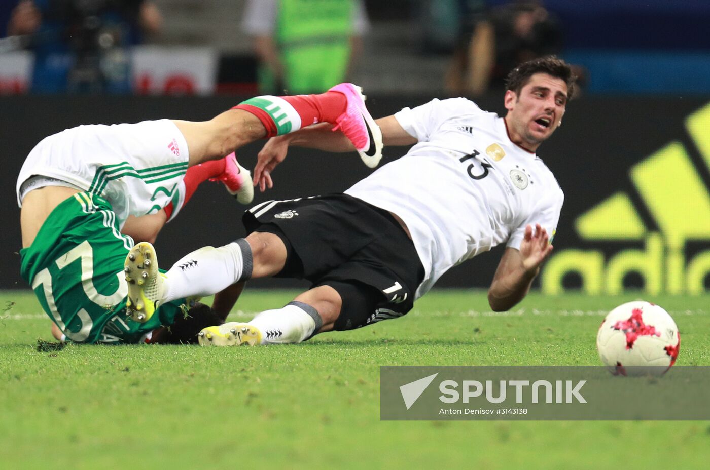 Football. 2017 FIFA Confederations Cup. Germany vs. Mexico