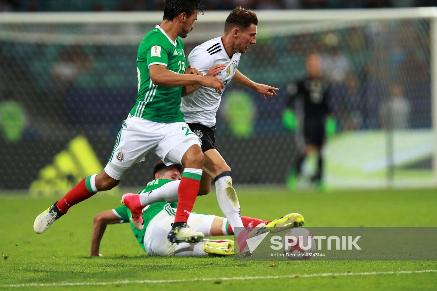 Football. 2017 FIFA Confederations Cup. Germany vs. Mexico