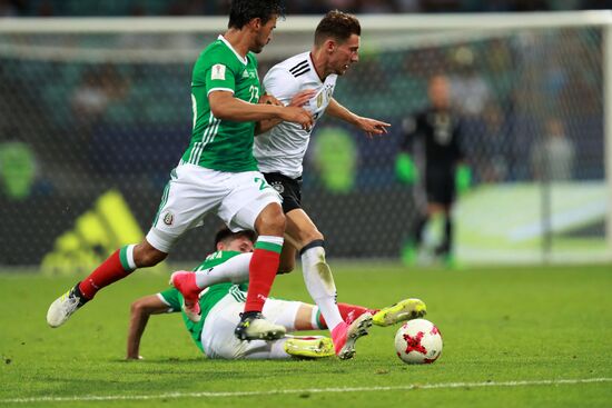 Football. 2017 FIFA Confederations Cup. Germany vs. Mexico