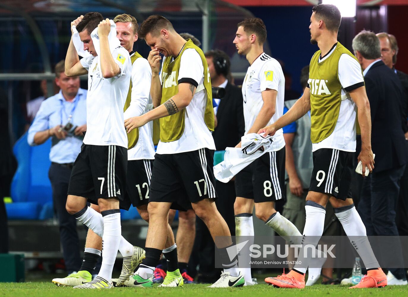 Football. 2017 FIFA Confederations Cup. Germany vs. Mexico