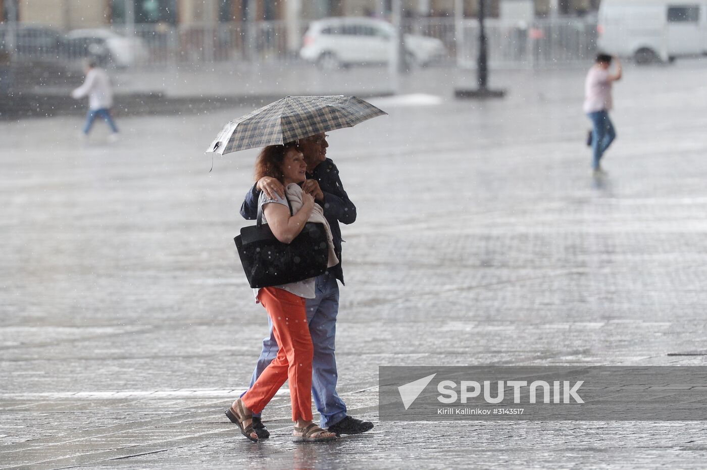 Rain in Moscow
