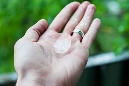 Rain in Moscow