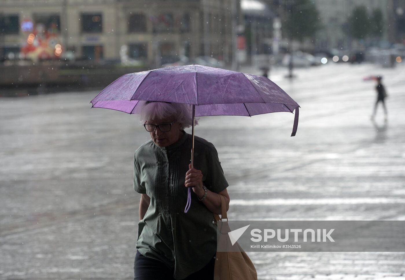 Rain in Moscow
