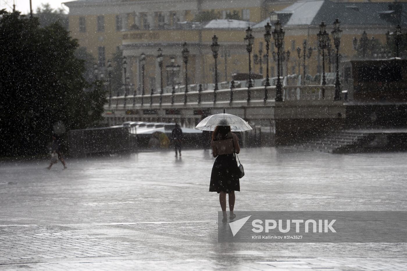 Rain in Moscow