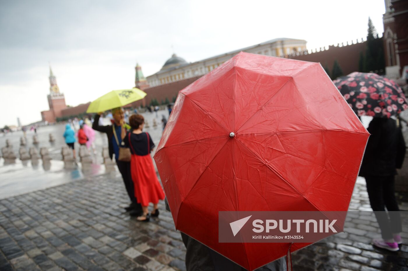 Rain in Moscow