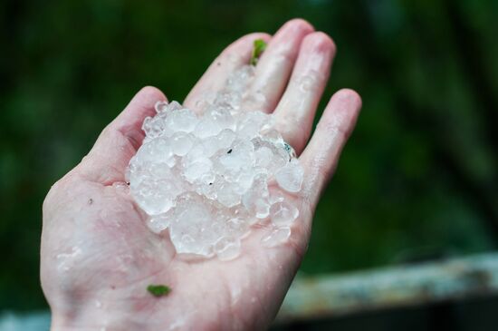 Rain in Moscow