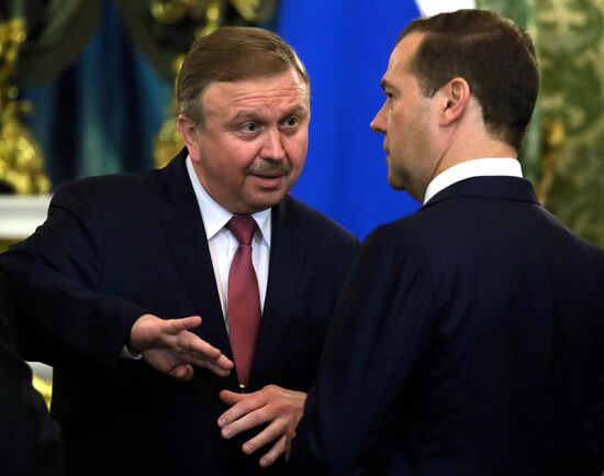 President of Russia Putin meets with Belarus President Lukashenko