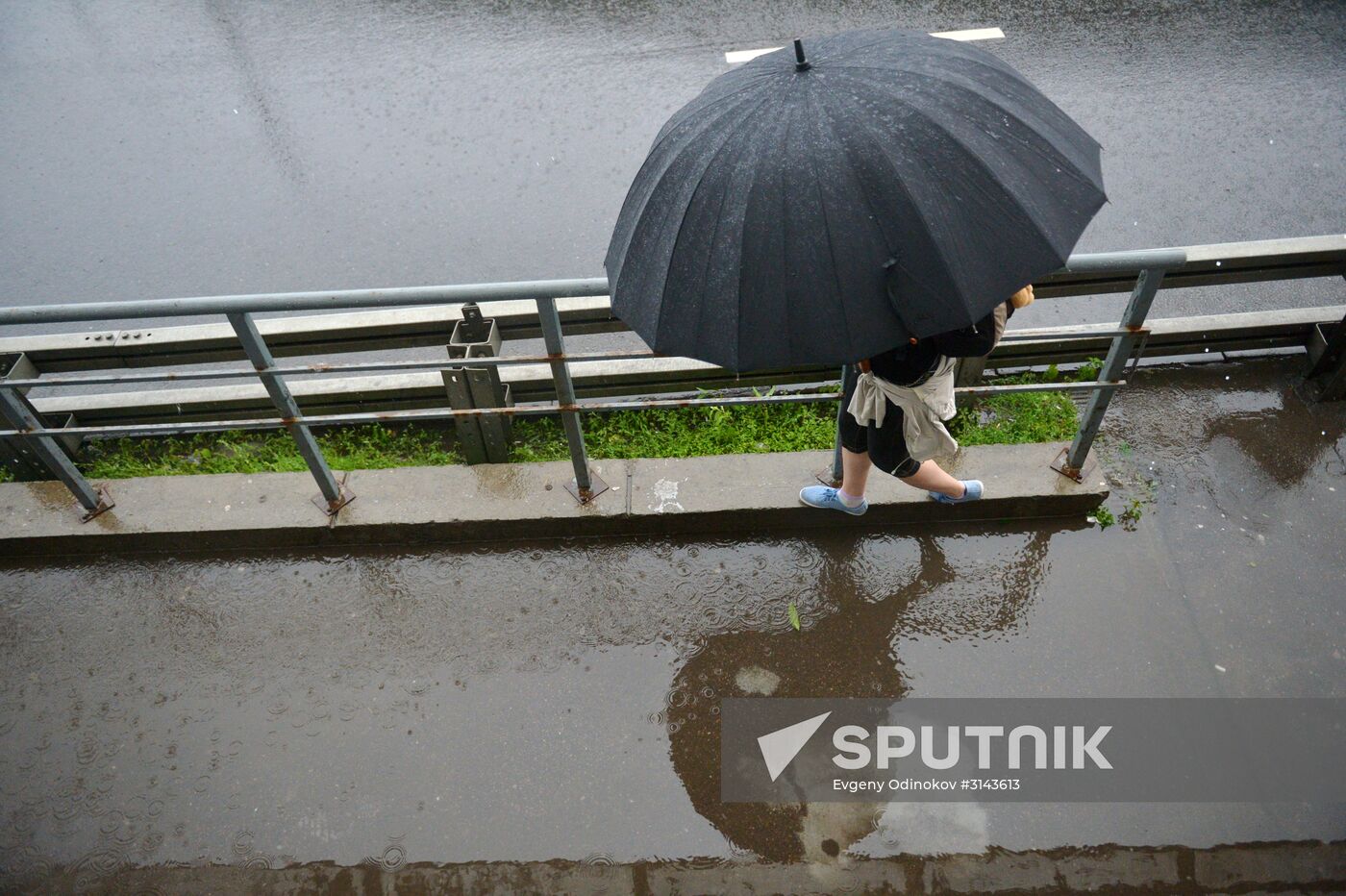 Rain in Moscow