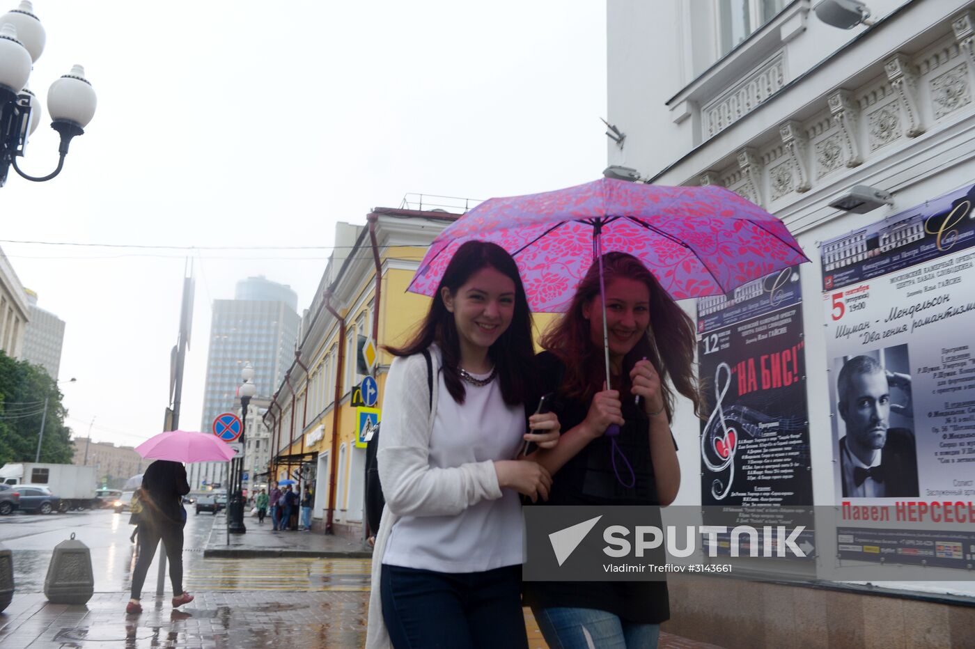 Rain in Moscow