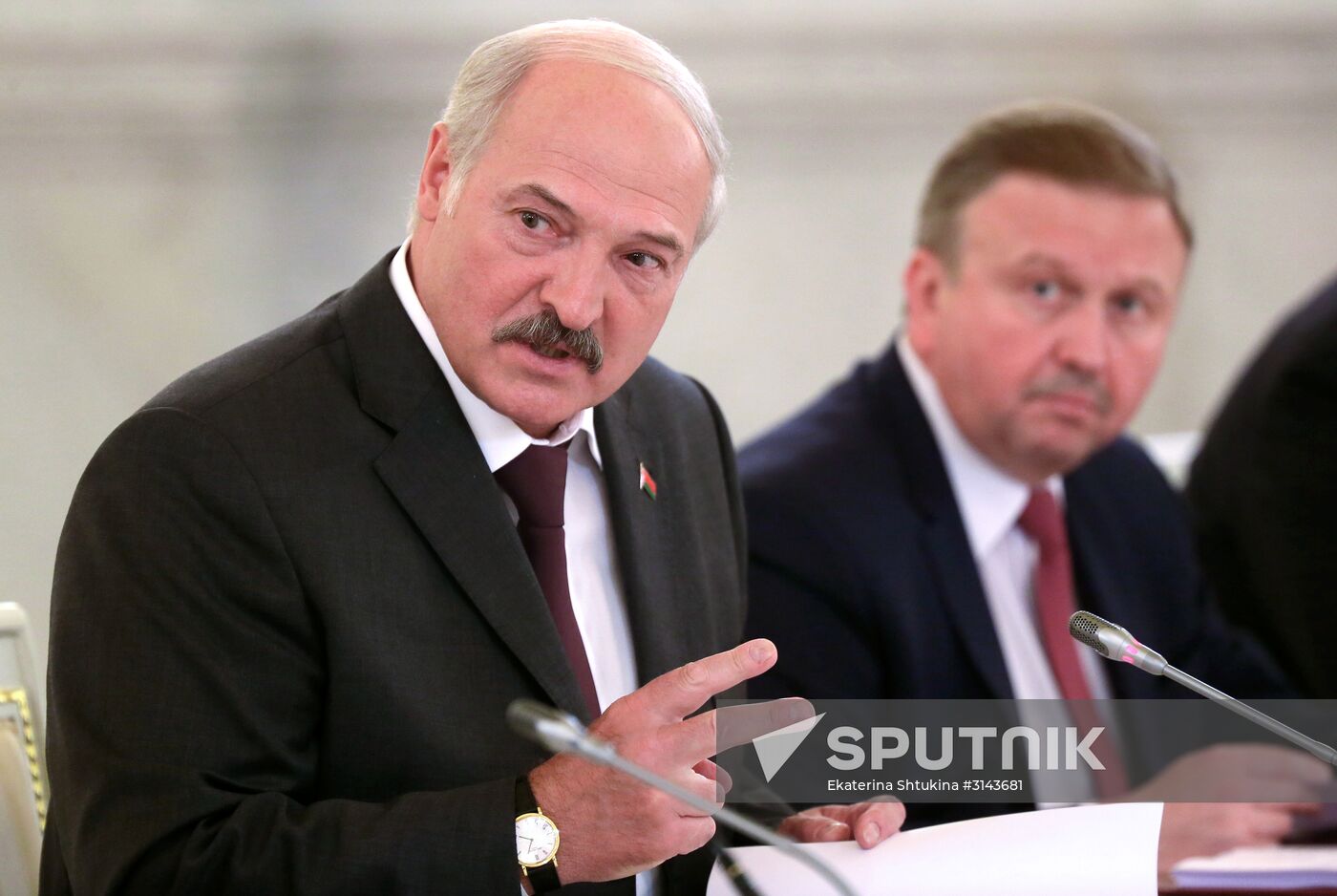 Russia, Belarus Presidents Putin and Lukashenko attend Union State's Supreme State Council meeting