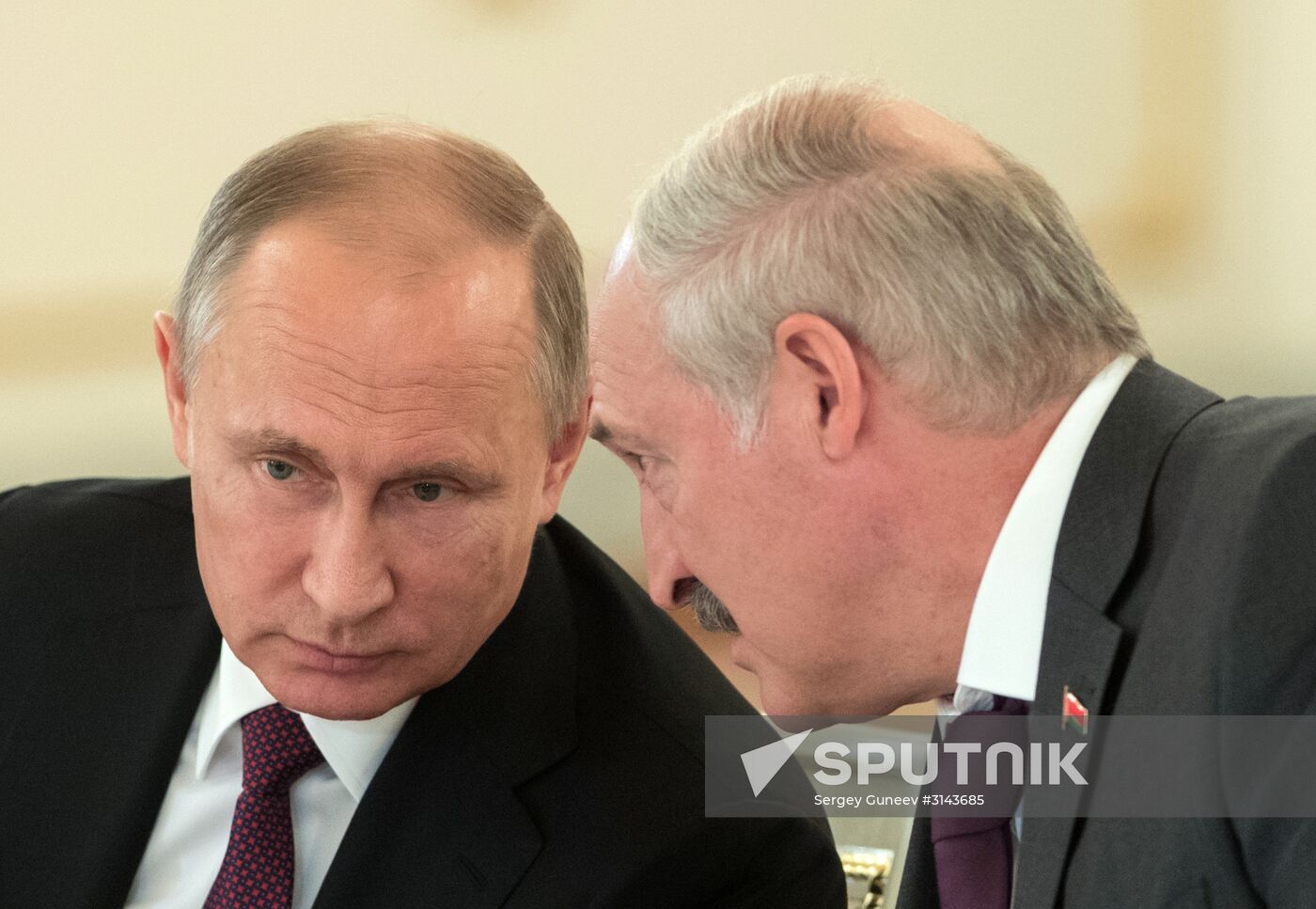 Russia, Belarus Presidents Putin and Lukashenko attend Union State's Supreme State Council meeting