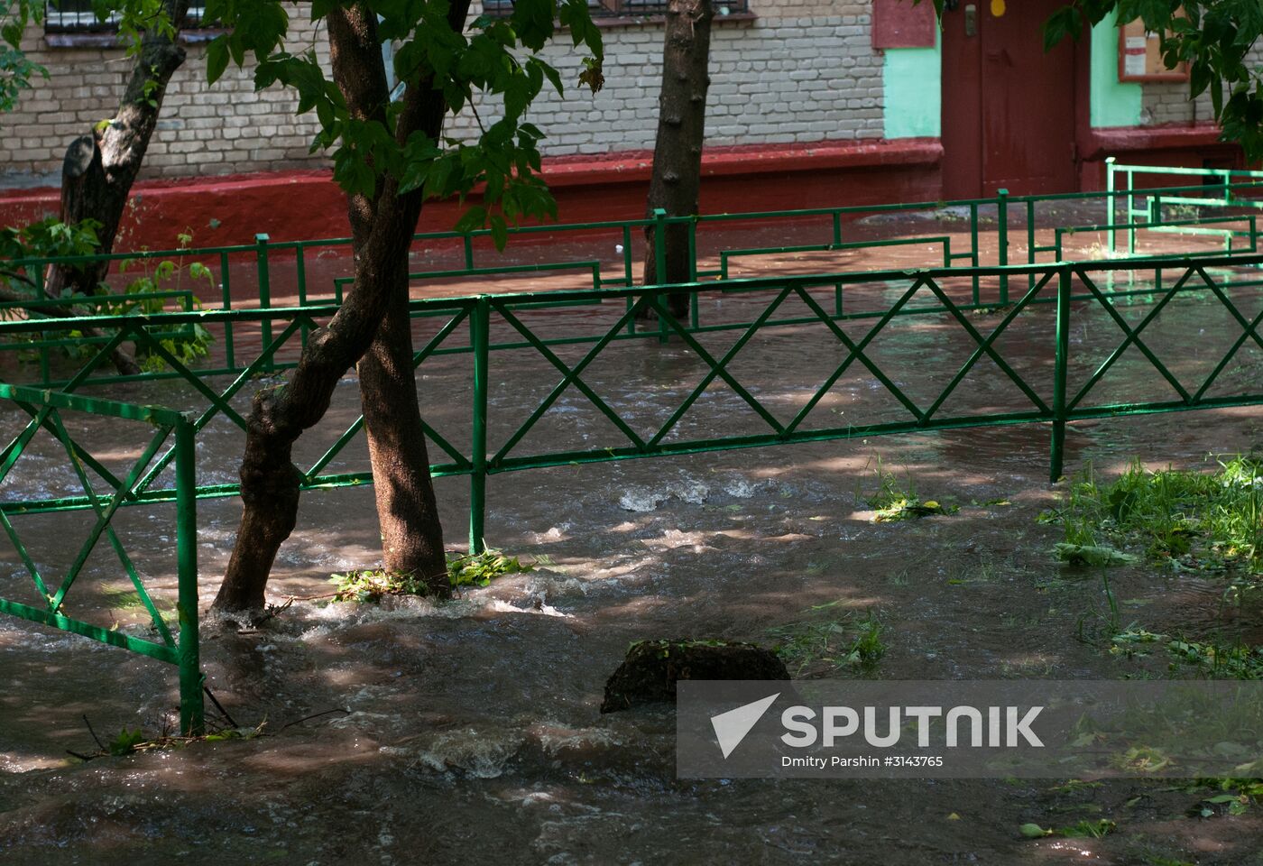 Rain in Moscow