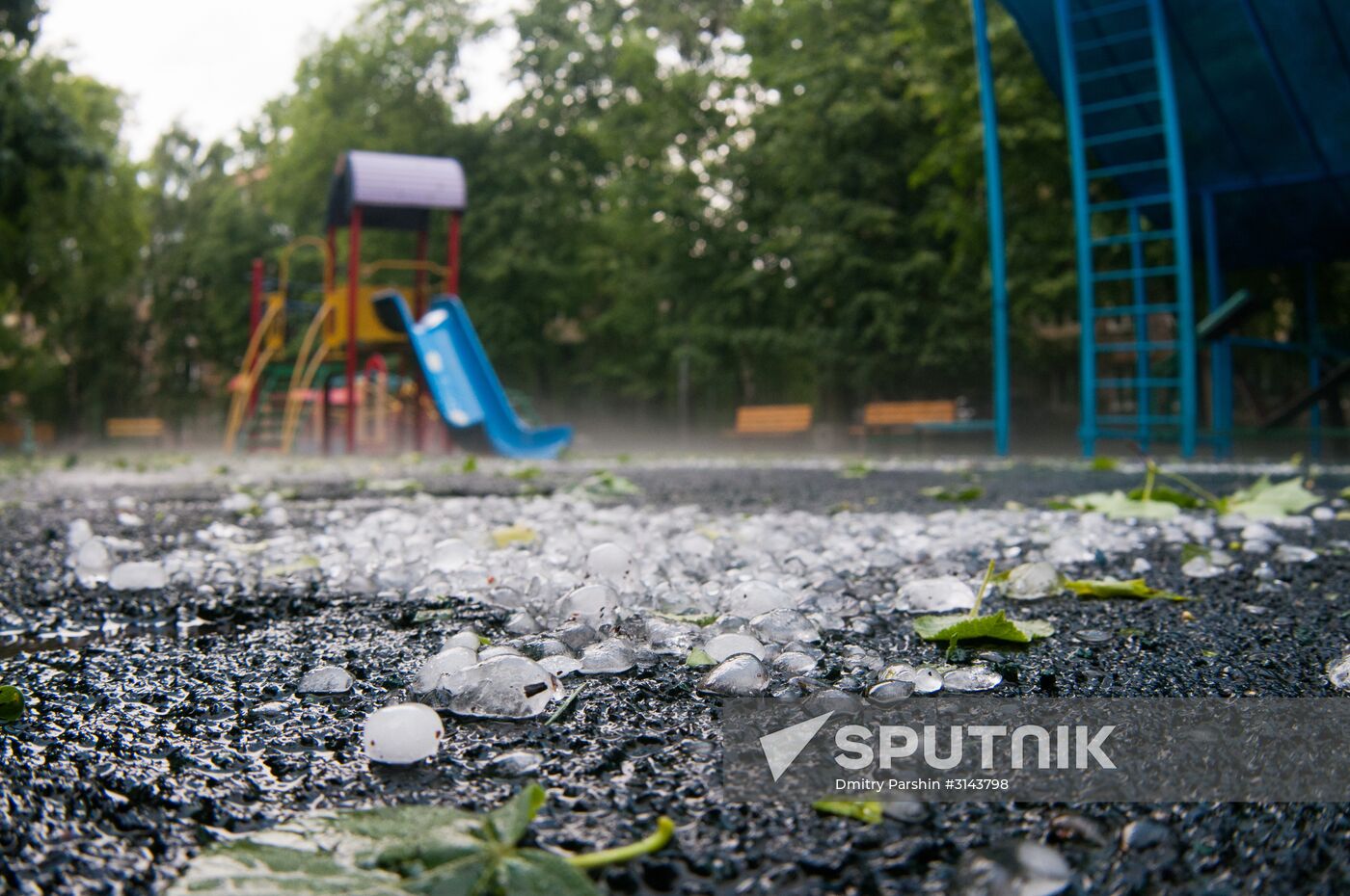 Rain in Moscow