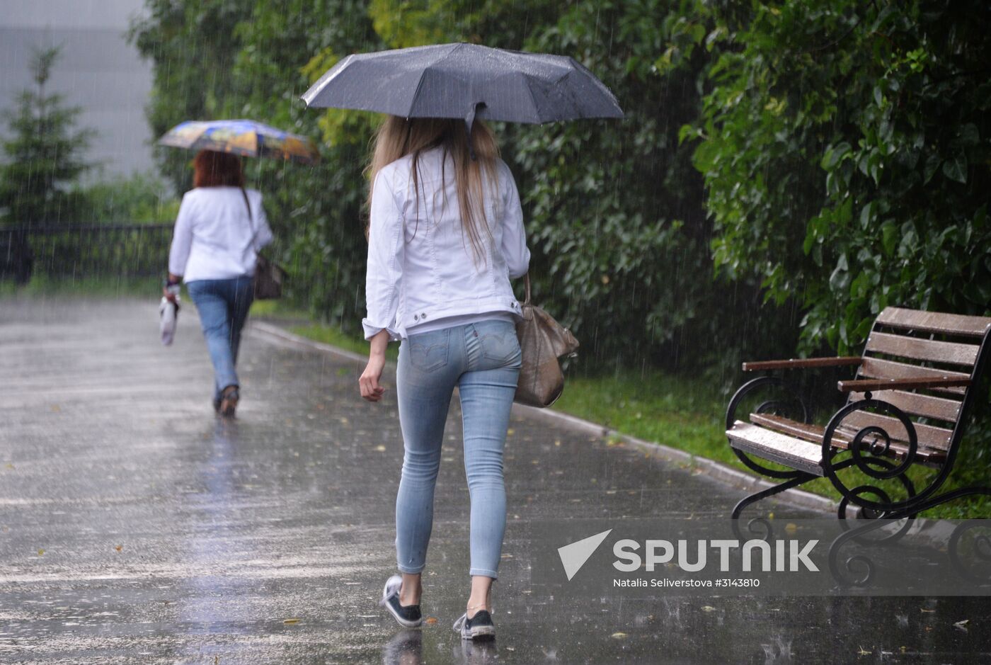 Rain in Moscow