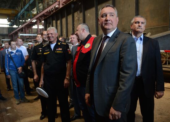 Deputy PM Rogozin's working visit to Crimea
