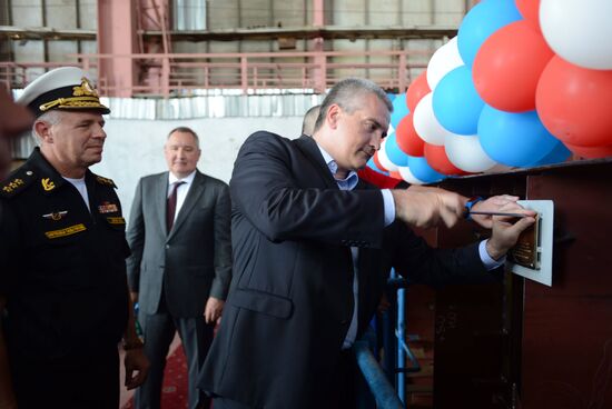 Deputy PM Rogozin's working visit to Crimea