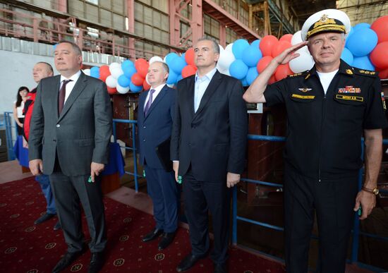 Deputy PM Rogozin's working visit to Crimea