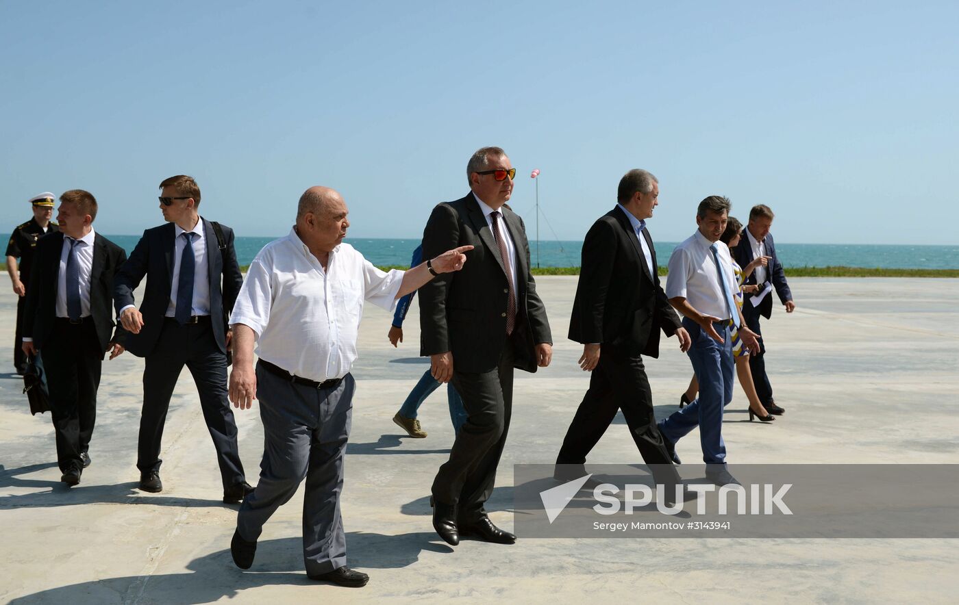 Deputy PM Rogozin's working visit to Crimea