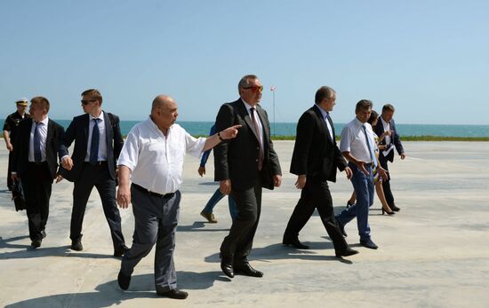 Deputy PM Rogozin's working visit to Crimea