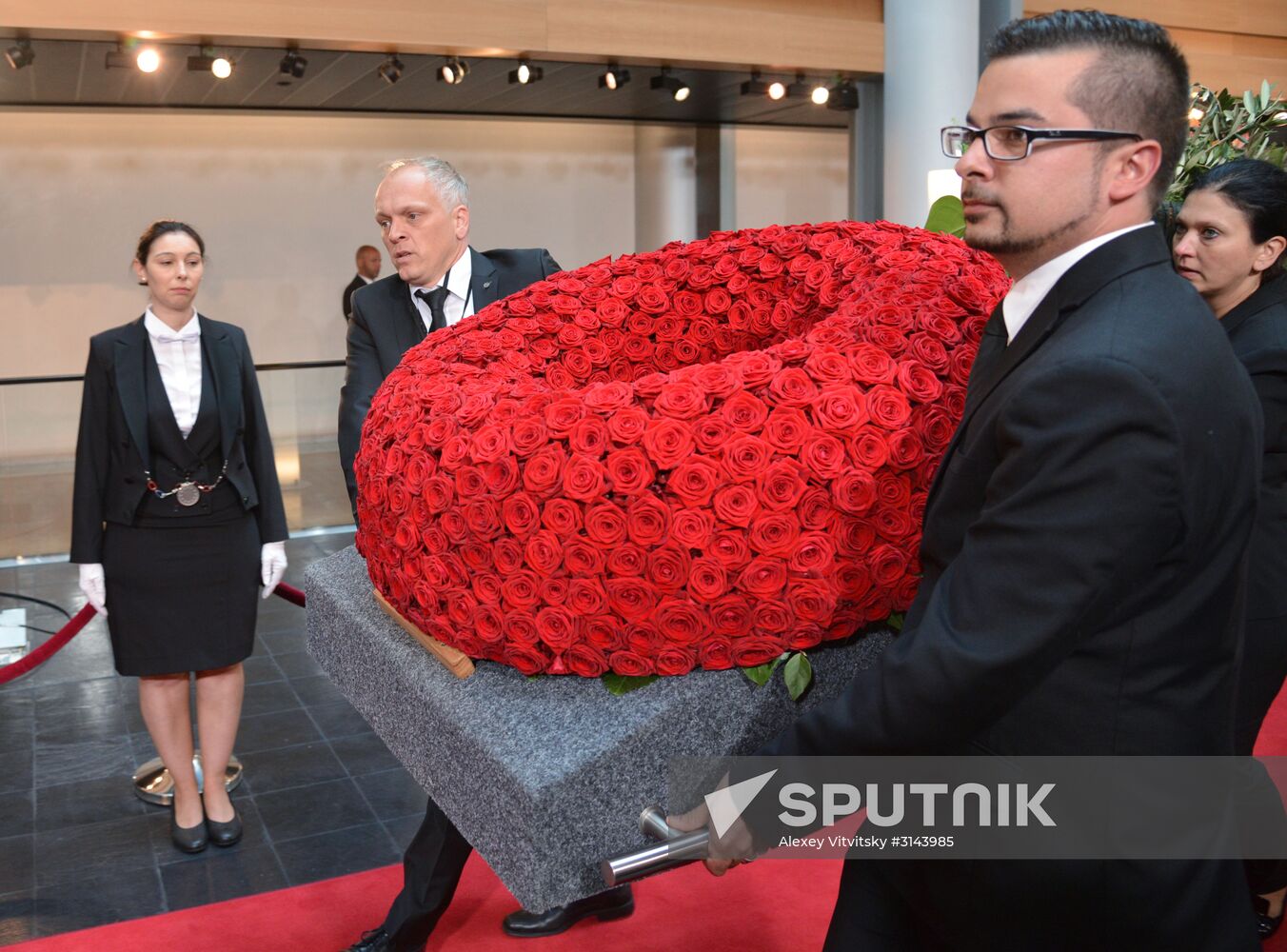 Memorial service for former German Chancellor Helmut Kohl