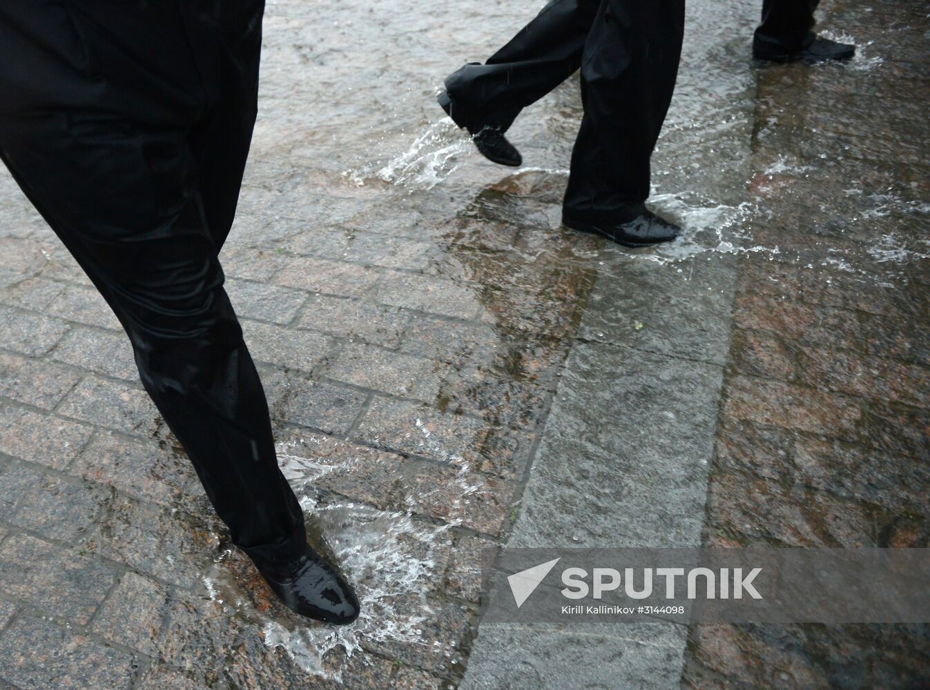Rain in Moscow