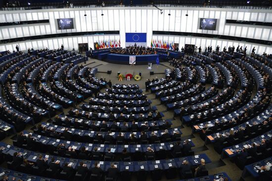 Memorial service for former German Chancellor Helmut Kohl