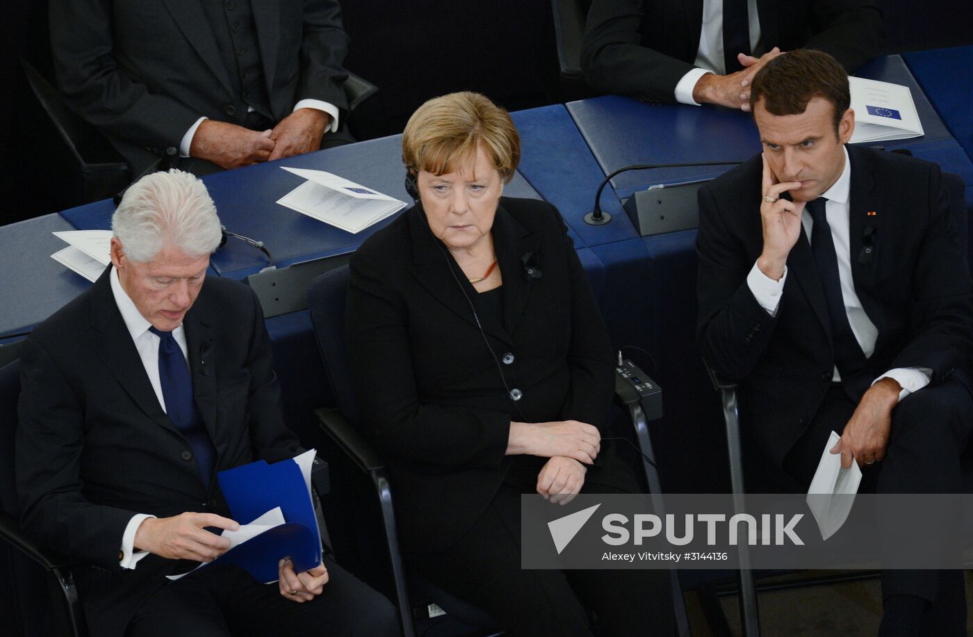 Memorial service for former German Chancellor Helmut Kohl