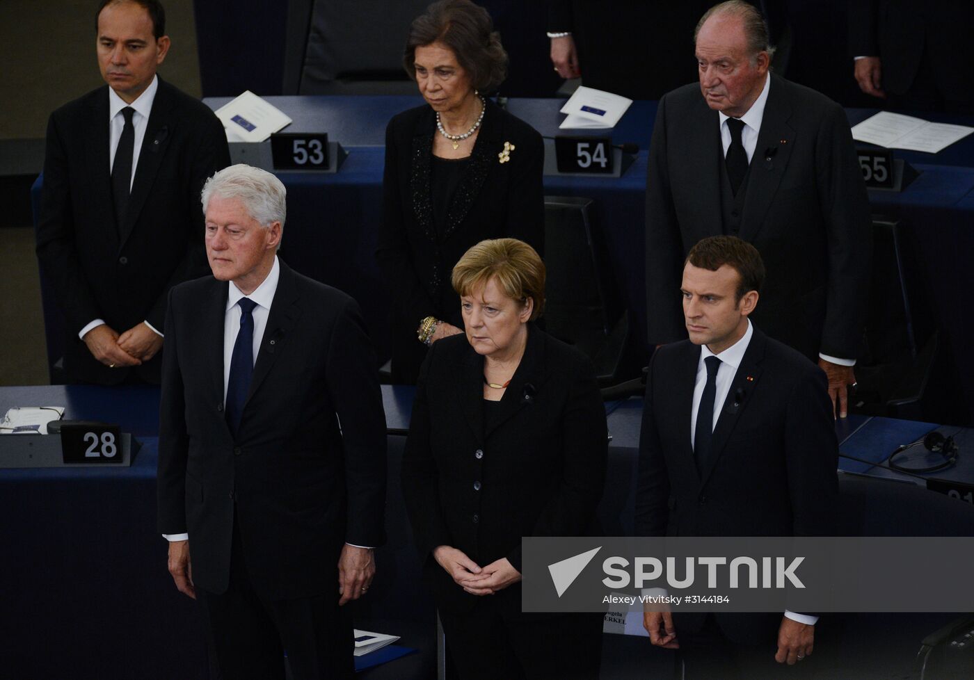 Memorial service for former German Chancellor Helmut Kohl
