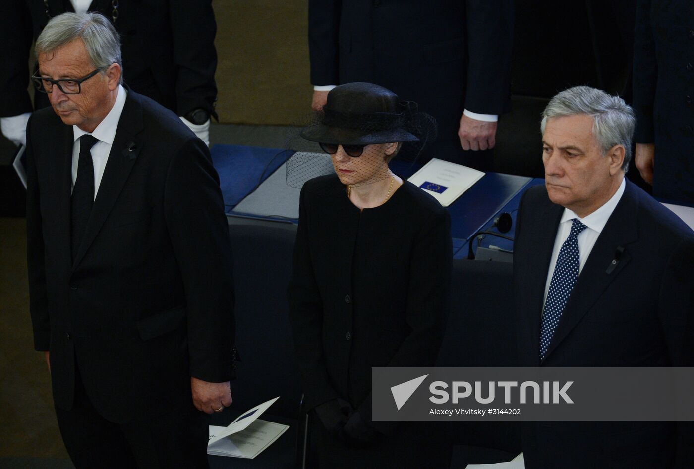 Memorial service for former German Chancellor Helmut Kohl