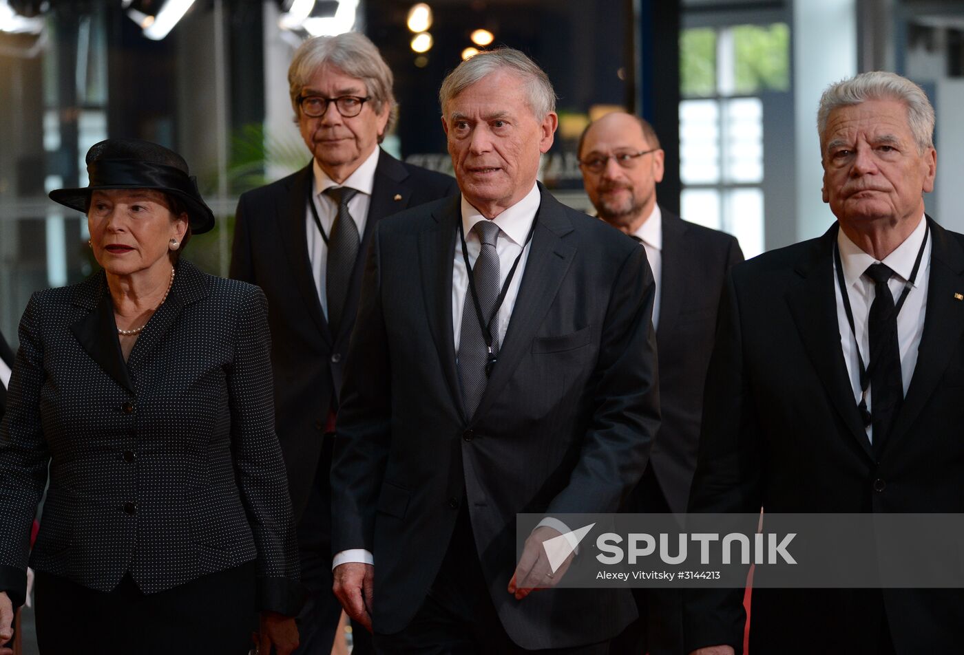Memorial service for former German Chancellor Helmut Kohl