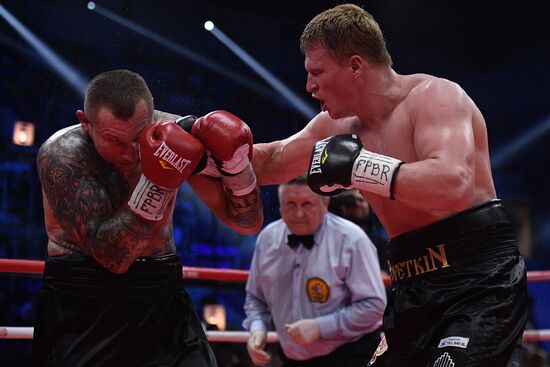 Boxing. Alexander Povetkin vs. Andriy Rudenko