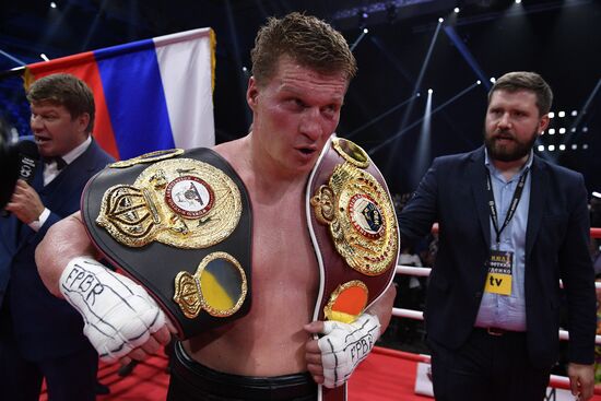 Boxing. Alexander Povetkin vs. Andriy Rudenko