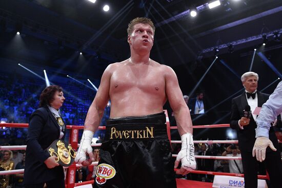 Boxing. Alexander Povetkin vs. Andriy Rudenko