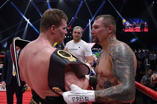 Boxing. Alexander Povetkin vs. Andriy Rudenko