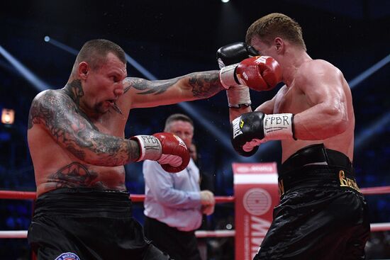 Boxing. Alexander Povetkin vs. Andriy Rudenko