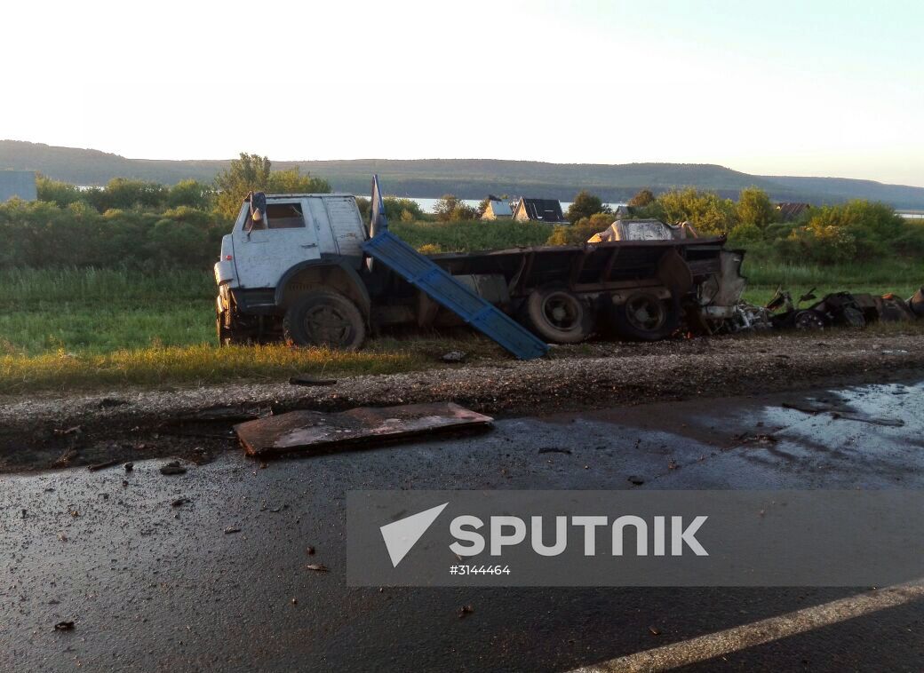 Road accident in Tatarstan
