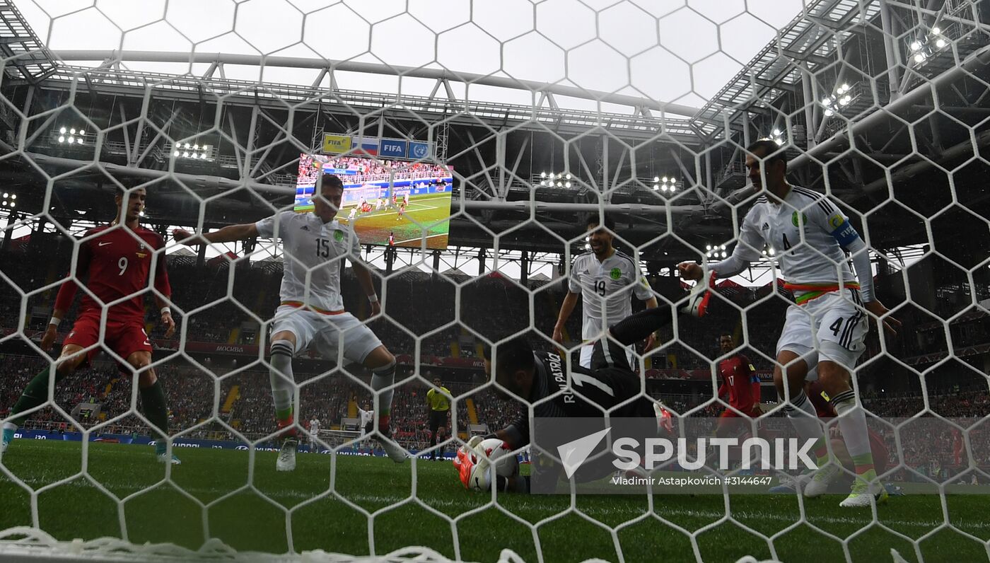 Football. 2017 FIFA Confederations Cup. Third-place match