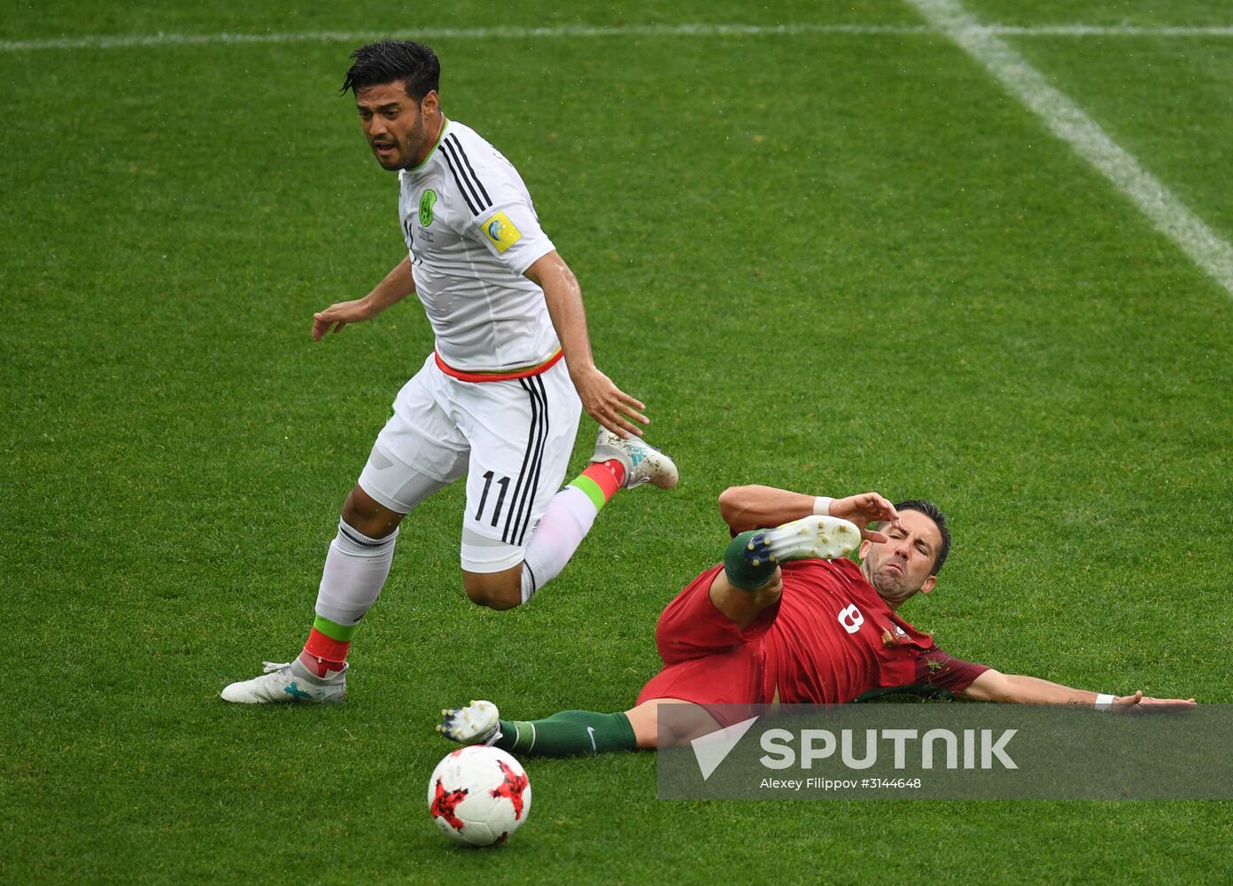 Football. 2017 FIFA Confederations Cup. Third-place match