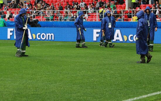 Football. 2017 FIFA Confederations Cup. Third-place match
