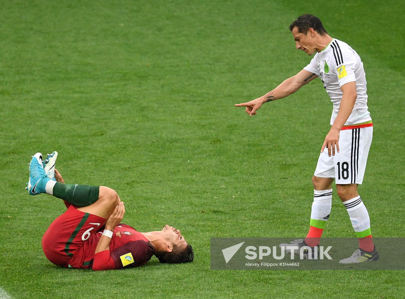 Football. 2017 FIFA Confederations Cup. Third-place match