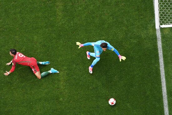 Football. 2017 FIFA Confederations Cup. Third-place match
