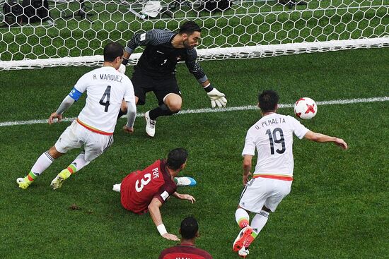 Football. 2017 FIFA Confederations Cup. Third-place match