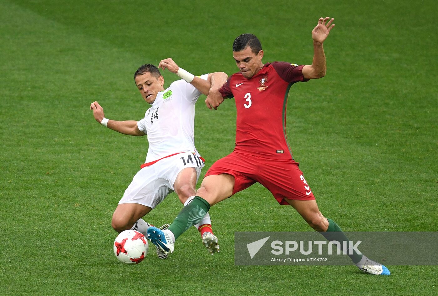 Football. 2017 FIFA Confederations Cup. Third-place match