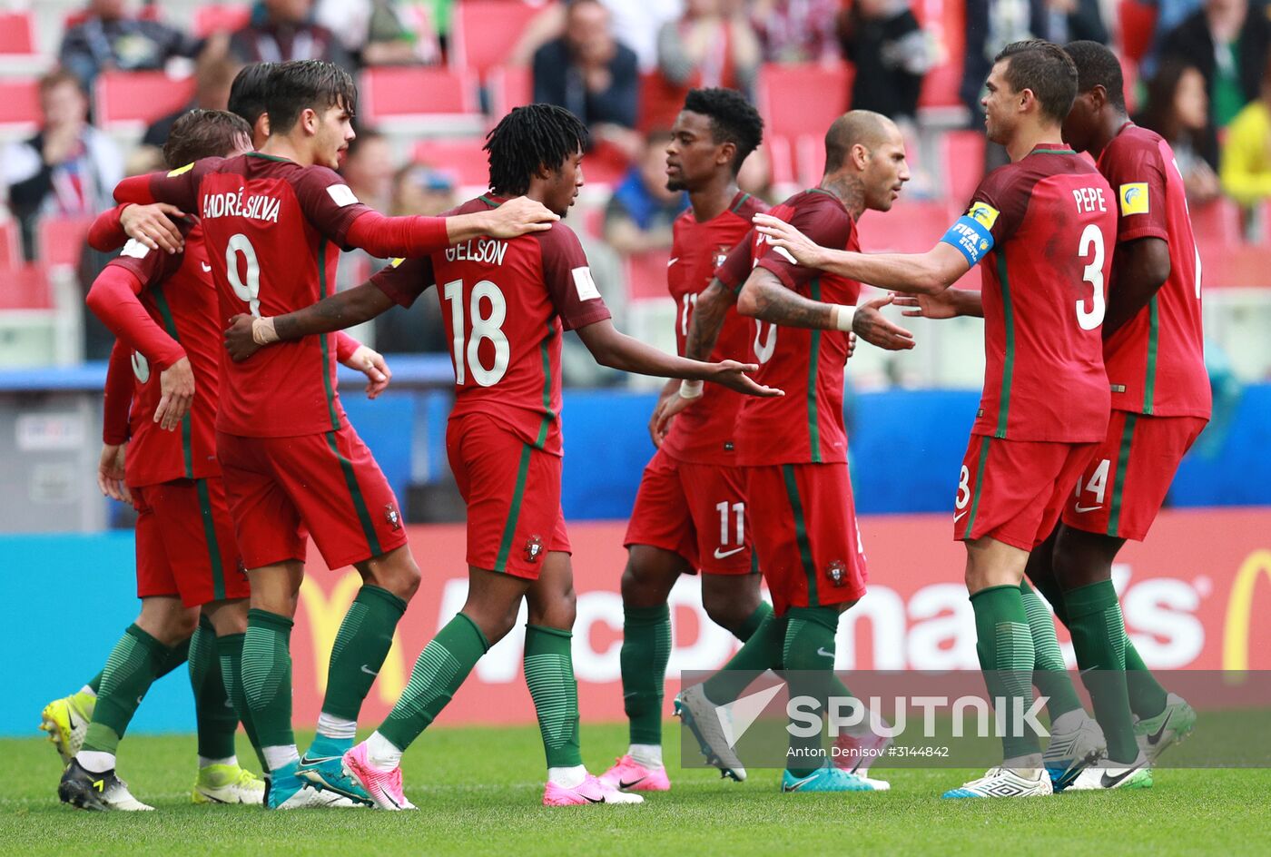Football. 2017 FIFA Confederations Cup. Third-place match